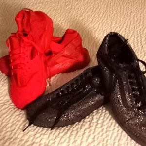 I have 2 pairs of fairly new shoes.